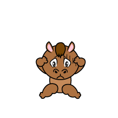 Depressed Horse