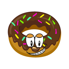 Grinning Donut