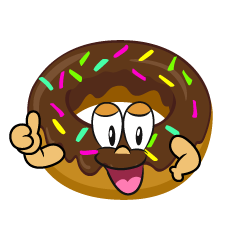 Thumbs up Donut