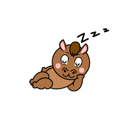 Sleeping Horse
