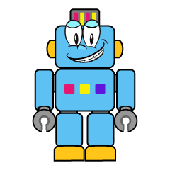 Grinning Robot