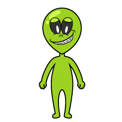 Grinning Alien