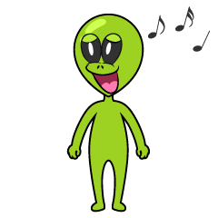 Singing Alien