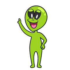 Posing Alien