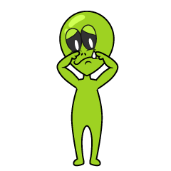 Sobbing Alien