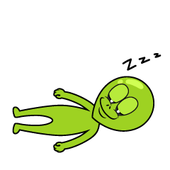 Sleeping Alien