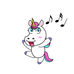 Singing Unicorn