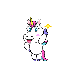 Posing Unicorn