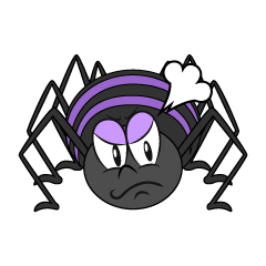 Araña Enojado