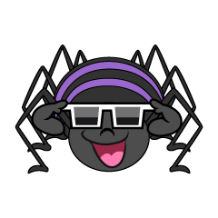 Spider with Sunglasses