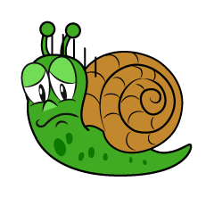 Depressed Snail
