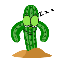 Sleeping Cactus