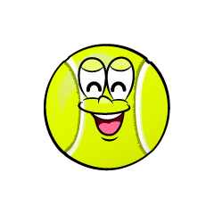 Smiling Tennis Ball