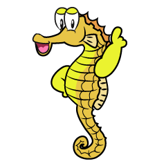 Posing Seahorse