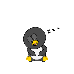 Sleeping Penguin