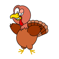 Grinning Turkey