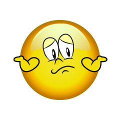 Troubled Emoji