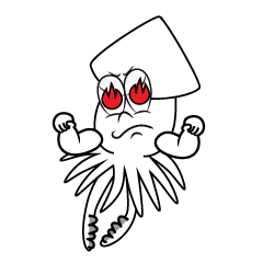 Burning Squid
