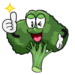 Thumbs up Broccoli