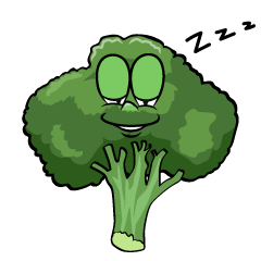 Sleeping Broccoli