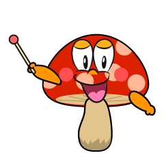 Speaking Red Mushroom