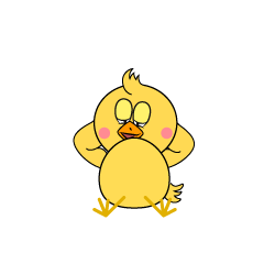 Relaxing Chick