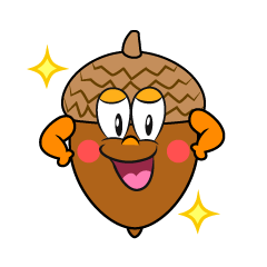 Glitter Acorn