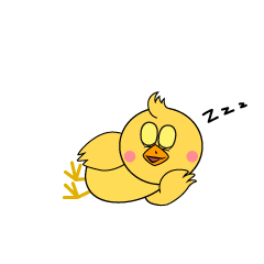 Sleeping Chick