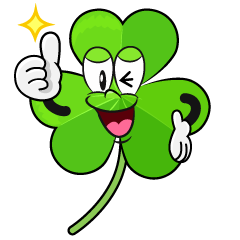 Thumbs up Shamrock