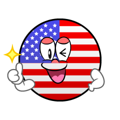 Thumbs up American Symbol