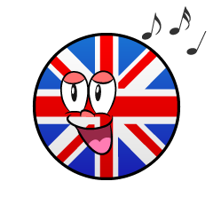 Singing British Symbol