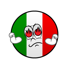Bandera Italiana Entusiasmo