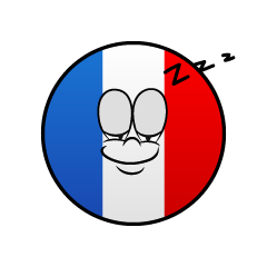 Bandera Francesa Dormido