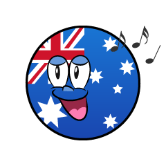 Bandera Australiana Canto