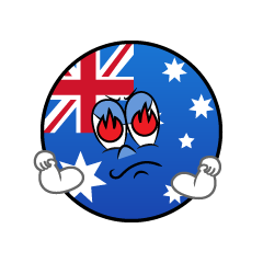 Bandera Australiana Entusiasmo