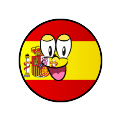 Bandera Española Sonriente