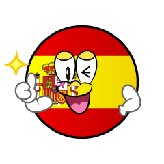 Bandera Española Pulgares hacia arriba