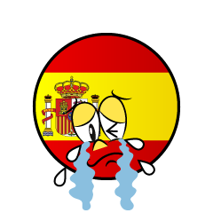 Bandera Española Llorando