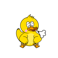 Relaxing Duck