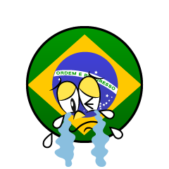 Bandera Brasil Llorando
