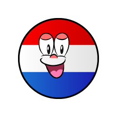 Bandera Holandesa Sonriente