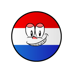 Bandera Holandesa Sonriendo