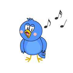 Singing Blue Bird