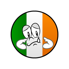 Bandera Irlandesa Triste