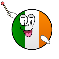 Bandera Irlandesa Explique