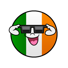 Bandera Irlandesa Frio