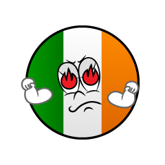 Bandera Irlandesa Entusiasmo