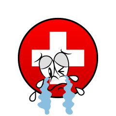 Bandera Suiza Llorando