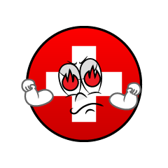 Bandera Suiza Entusiasmo