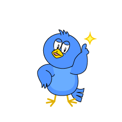 Posing Blue Bird